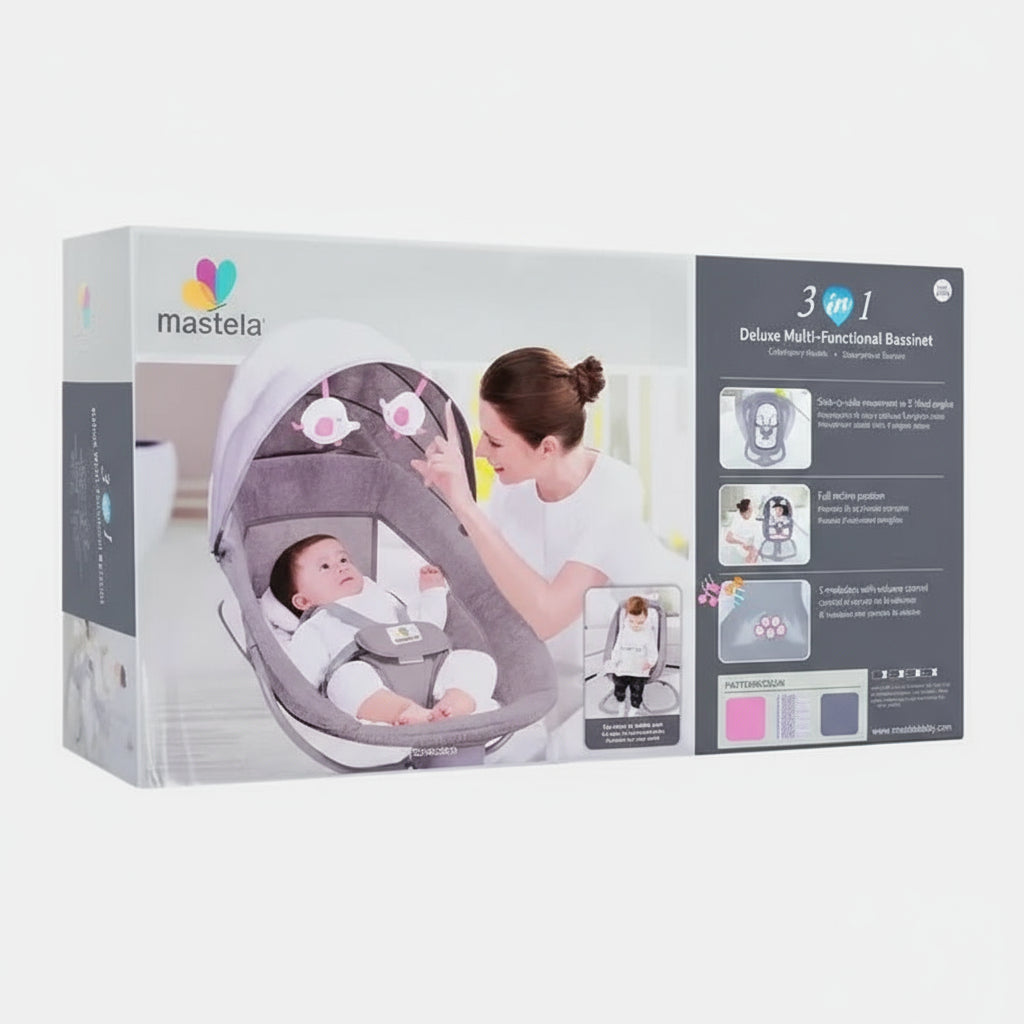 Mastela 3 in 1 Multi-Functional Bassinet