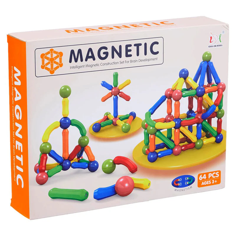 25 PCS Magnetic Construction Set