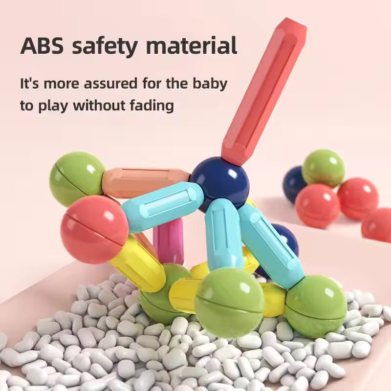 25 PCS Magnetic Construction Set