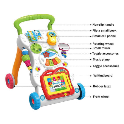 Para Babies 4-in-1 Music Walker